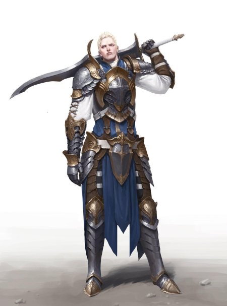 Аасимар паладин