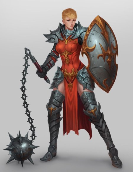 Паладин женщина днд