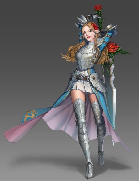 Эльфийка волшебница арт днд