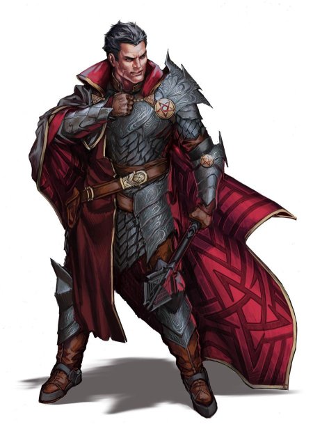 Человек паладин днд