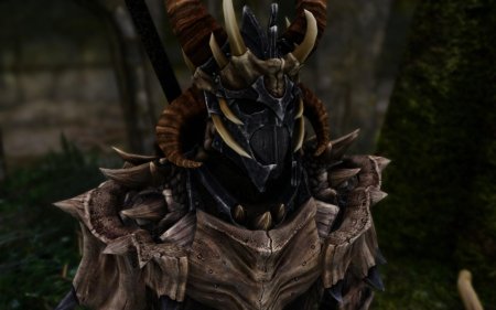 Драконья панцирная броня skyrim