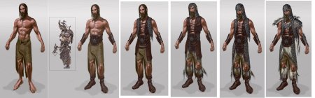 Скайрим броня концепт арты