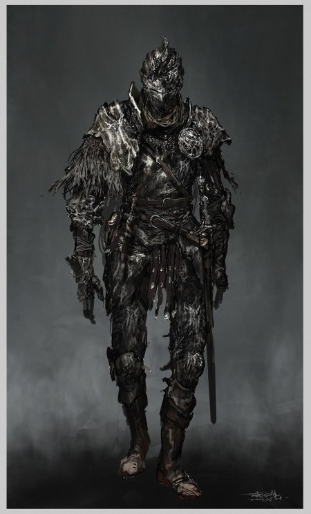 Bloodborne охотник арт концепт