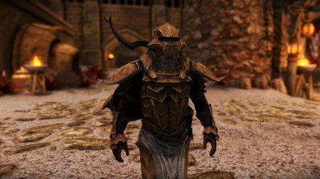 Teso стиль эбонитовая броня