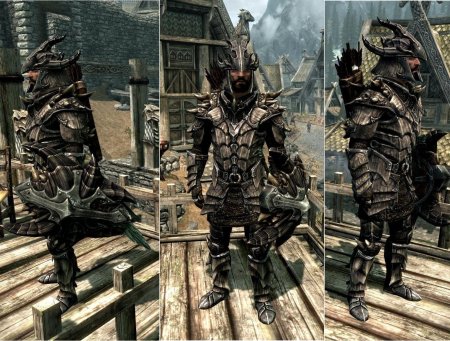 Скайрим драконья чешуйчатая броня