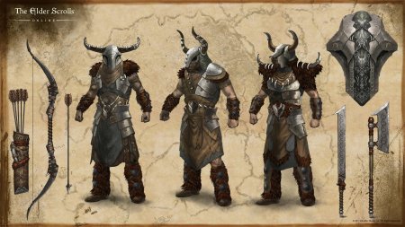 Teso elder scrolls концепт-арт