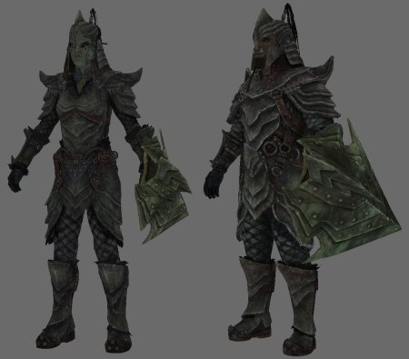 Орочья броня скайрим