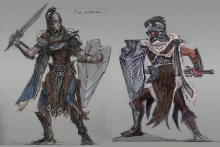 Имперский легион скайрим концепт арт