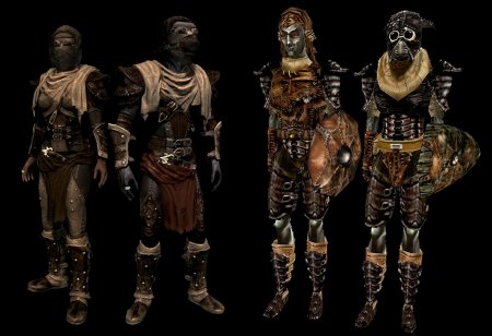 Броня кожи нетча морровинд