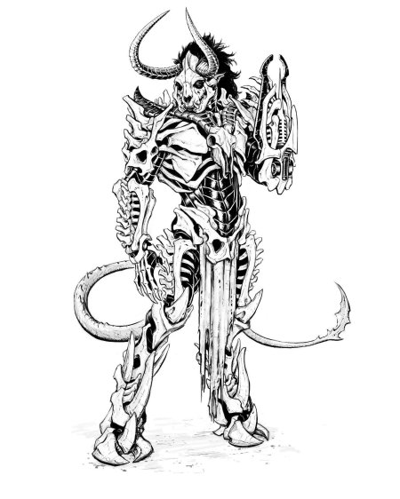 Демоническая броня арт