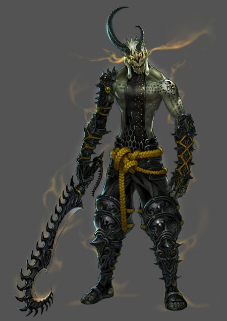 Blade and soul concept art монстры