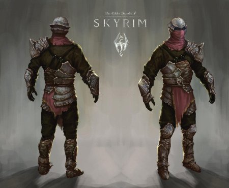 Хитиновая броня (dragonborn)