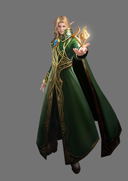 Эльф маг днд