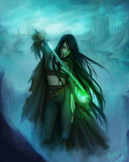 Чародейка некромант