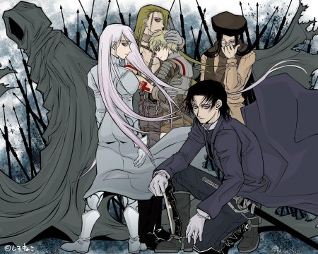 Алукард и интегра и виктория