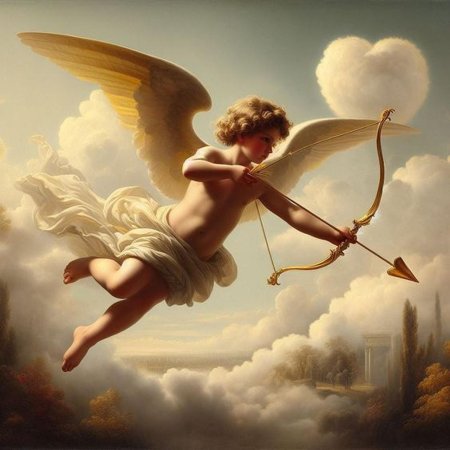 Амур стреляющий из лука карл ванлоо