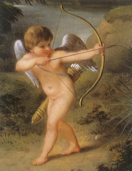 Амур стреляющий из лука карл ванлоо