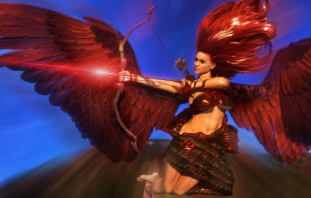 Девушка с крыльями
