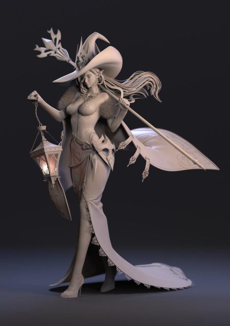 Фигурка ведьмы