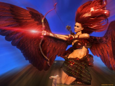 Девушка с крыльями