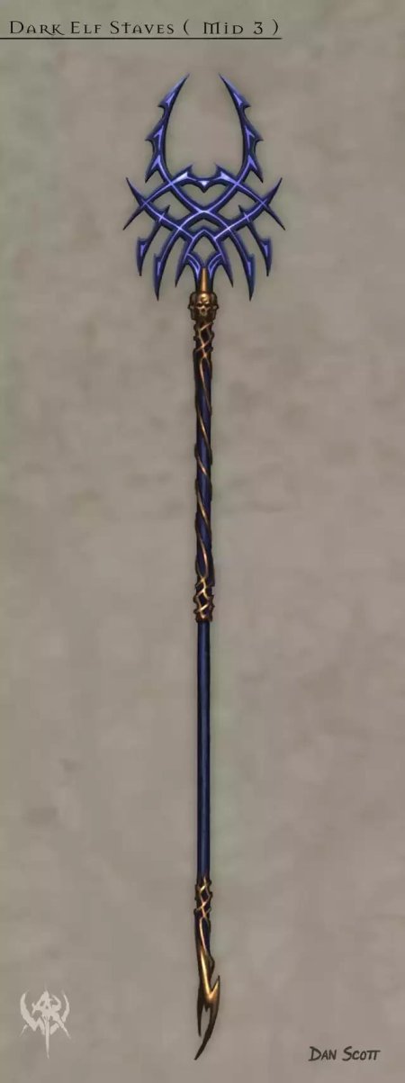 Посох мага хаоса вархаммер