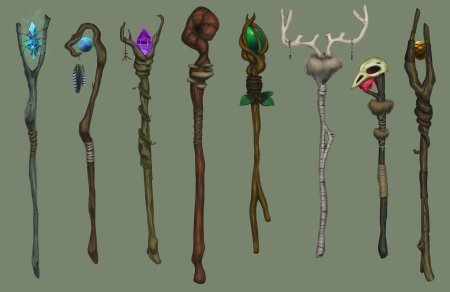 Посох друида днд