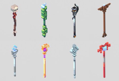 Посох майнкрафт