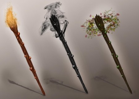 Посох шамана концепт