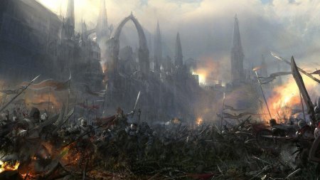Warhammer fantasy battles осада города