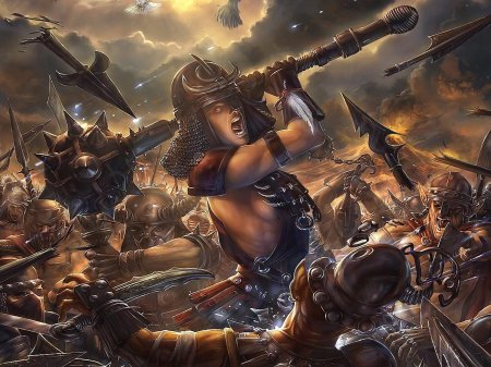 Сражение фэнтези