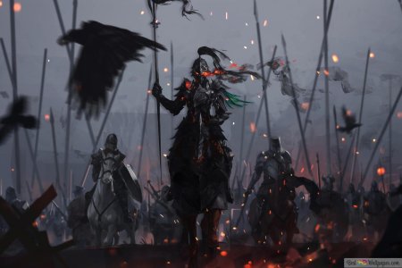 Дарк кнайт рыцарь арт