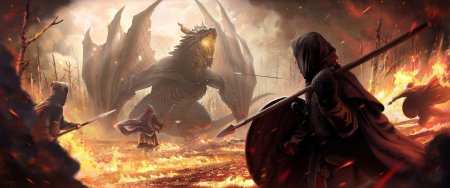 Ланселот рыцарь против дракона