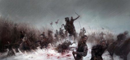Кровавое поле битвы