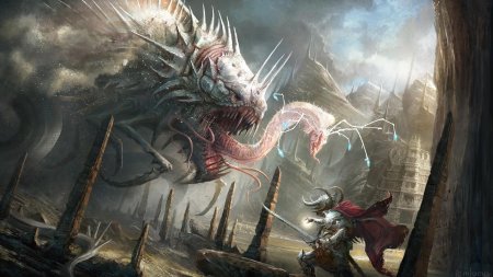 Рыцарь против дракона