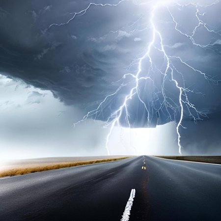 Гроза молнии