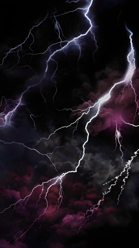 Заставка на телефон гроза