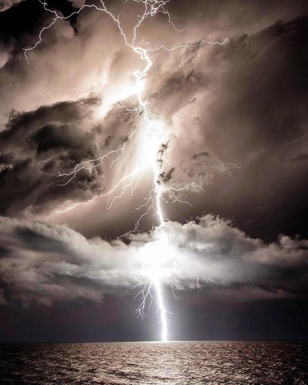 Гроза молнии