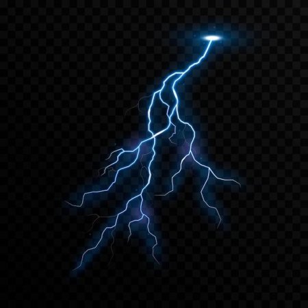 Эффект молнии для фотошопа