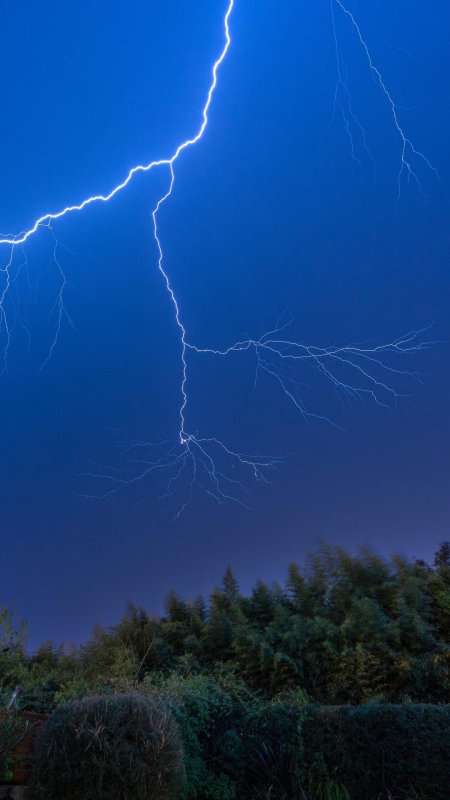 Lightning thunderstorm