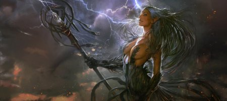 Фэнтези арт девушка