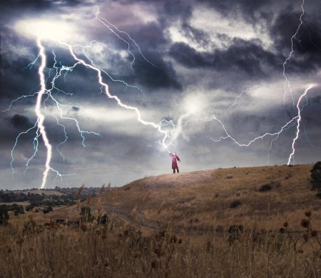 Гроза молнии