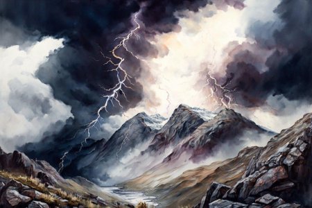 Пейзаж горный