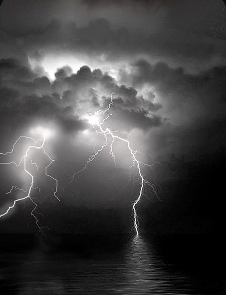 Гроза молнии