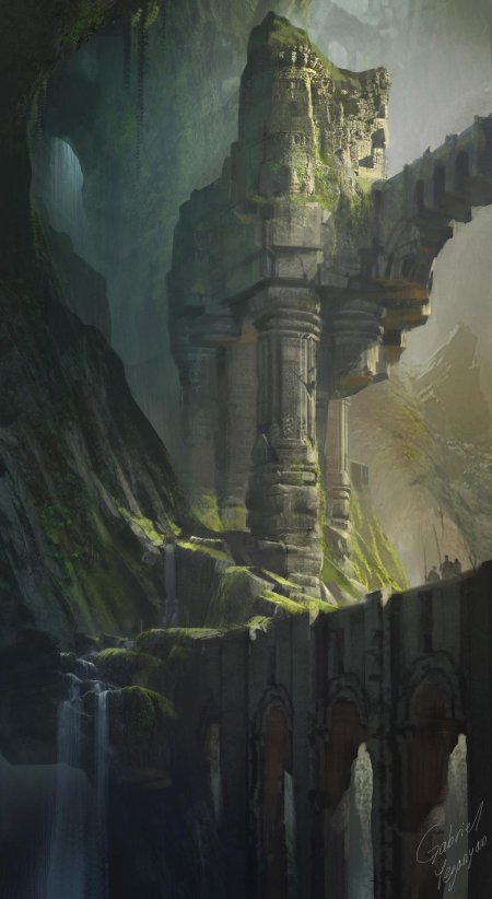 Фэнтези развалины