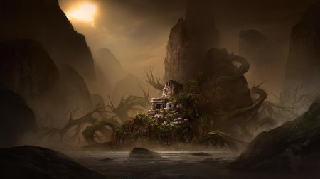 Мрачные пейзажи фэнтези