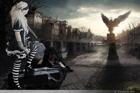 Мрачный город