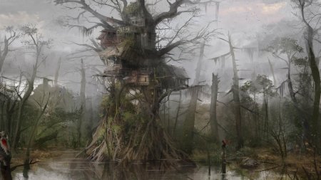 Фэнтези топь арт