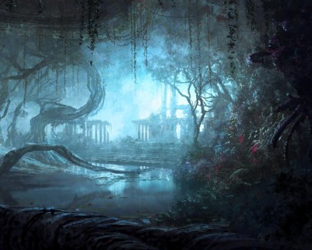 Темный лес фэнтези