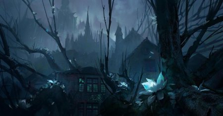 Мрачные заставки на пк