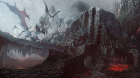 Мрачные пейзажи фэнтези